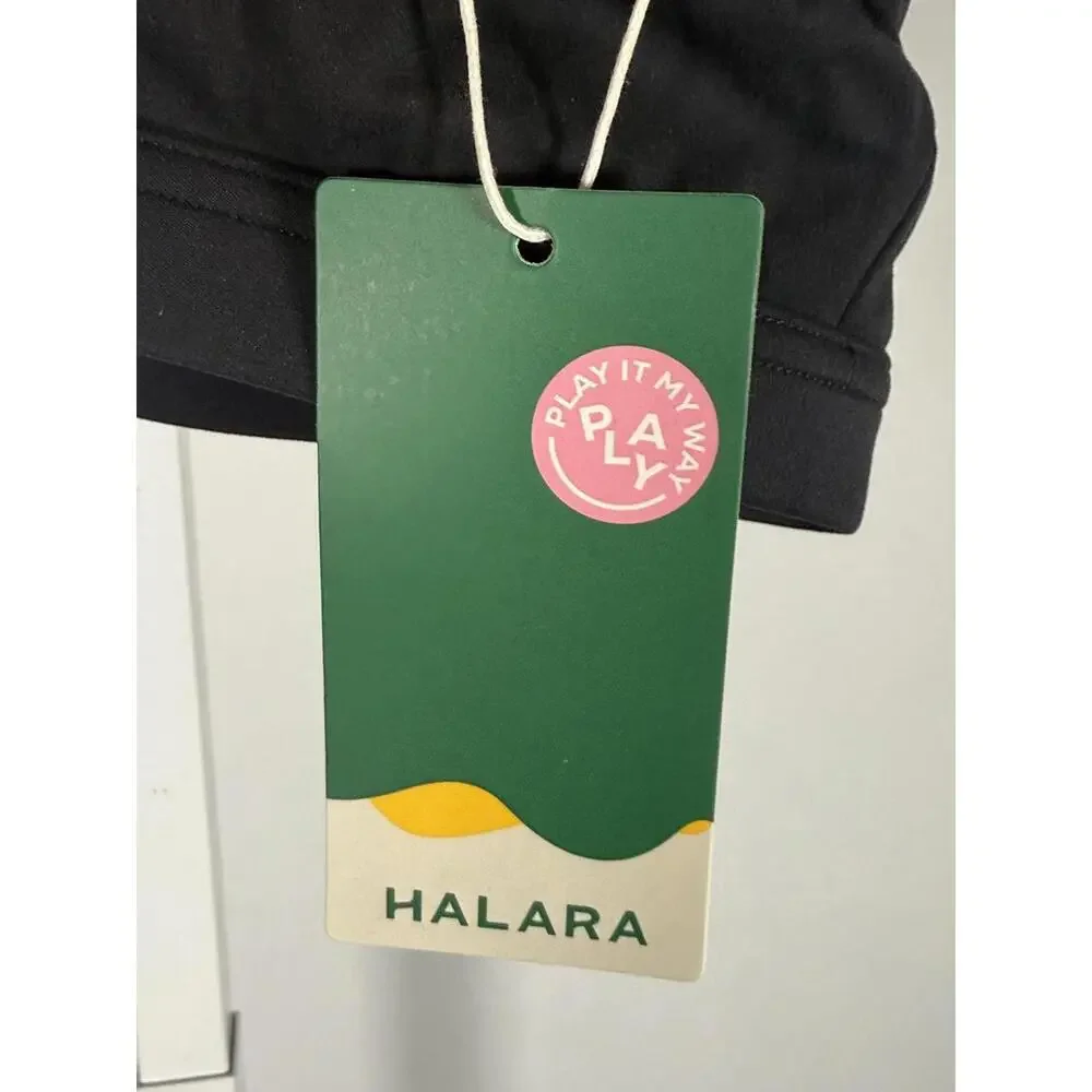 NWT Halara Black Cutout Sports Bra Size XS - Picture 4 of 7